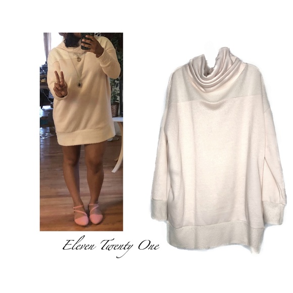 Wanna B Dresses & Skirts - Long Sleeve Cowl Neck Dress